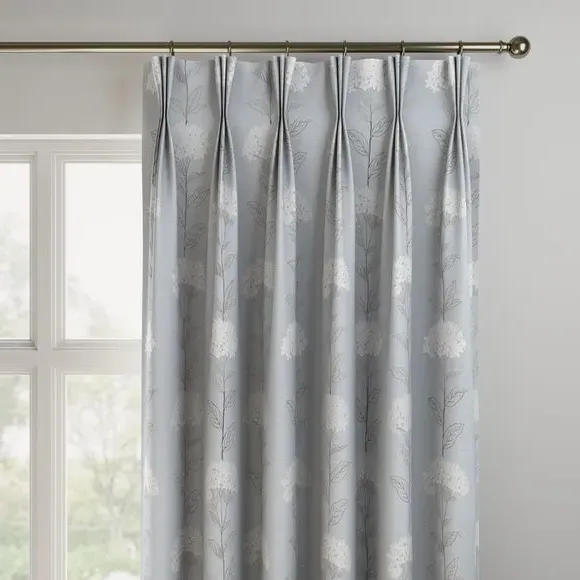 Made to Measure Curtains - Wedgewood, Faux Silk