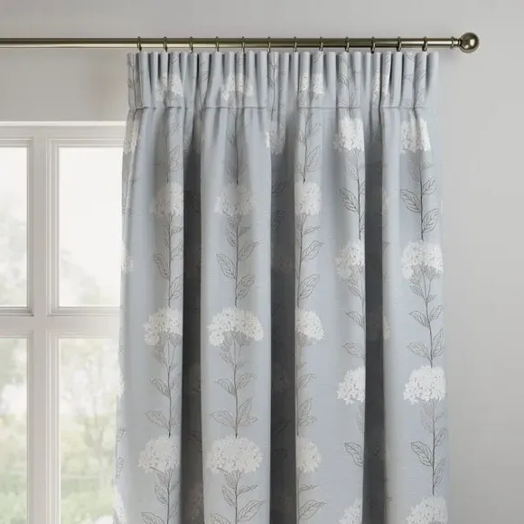 Made to Measure Curtains - Wedgewood, Faux Silk