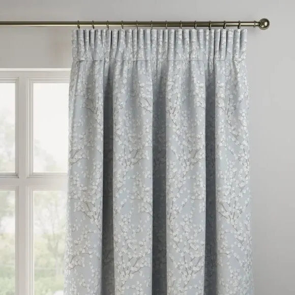 Made to Measure Curtains - Wedgewood, Jacquard