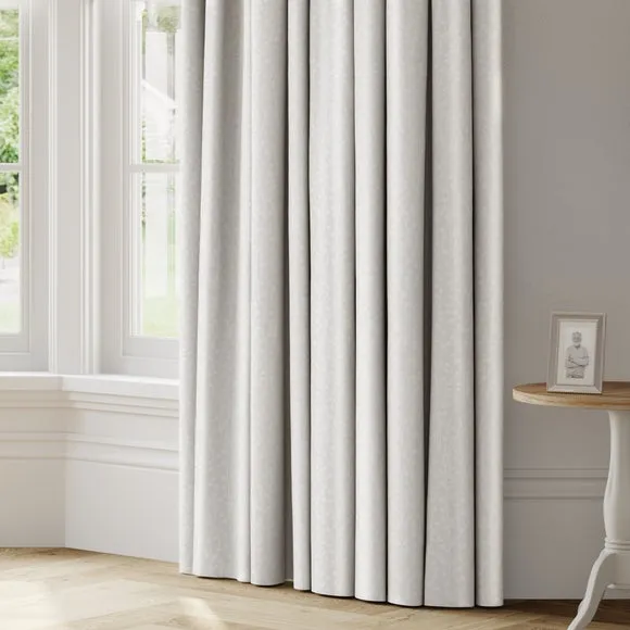 Made to Measure Curtains - White, Textured image