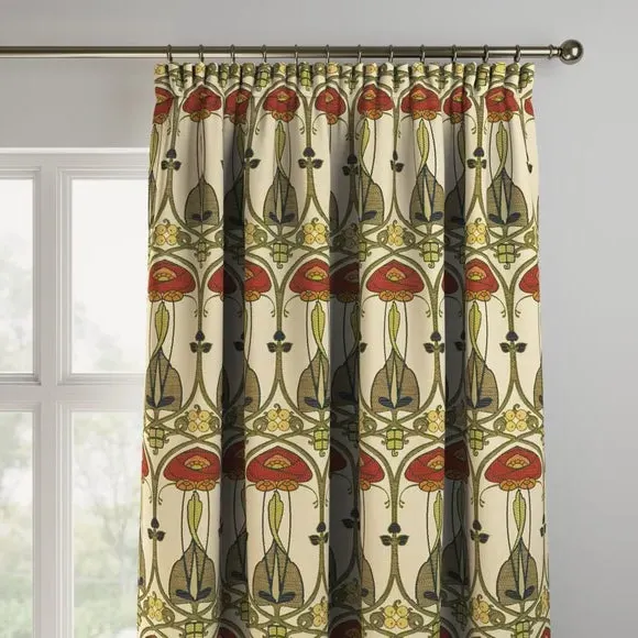 Made to Measure Curtains with Embroidery - Multi