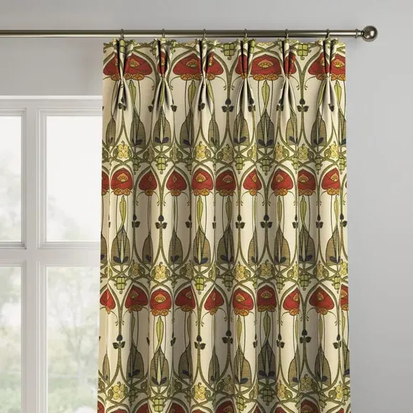 Made to Measure Curtains with Embroidery - Multi