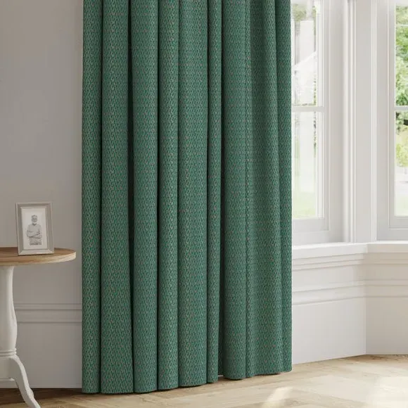 Made to Measure Curtains with Pattern - Emerald image