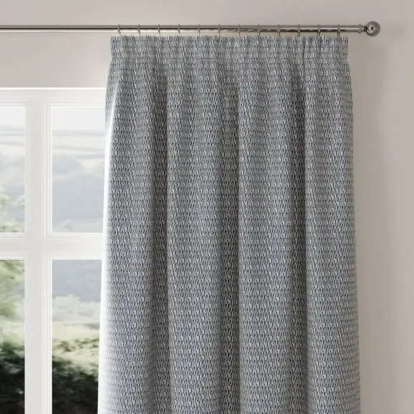 Made to Measure Curtains with Pattern - Ink