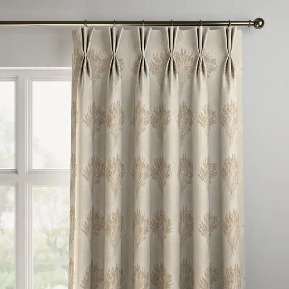 Made to Measure Curtains with Pattern - Pebble