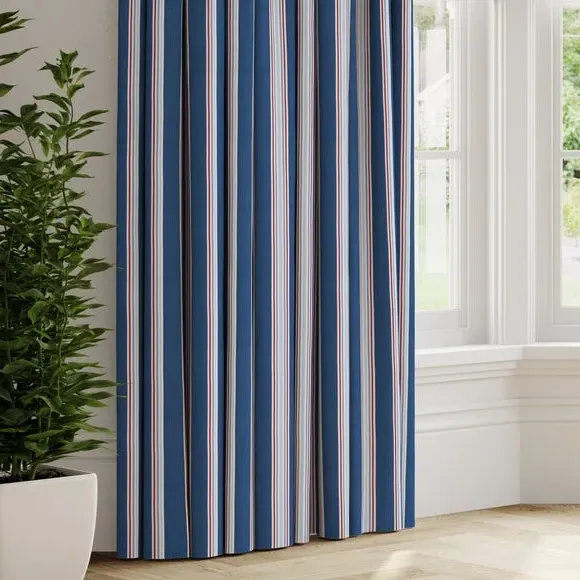 Made to Measure Fire Retardant Curtains - Nautical image