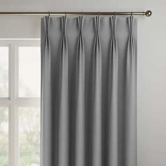 Made to Measure Fire Retardant Curtains - Platinum
