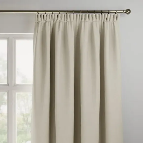 Made to Measure Fire Retardant Curtains - Porcelain
