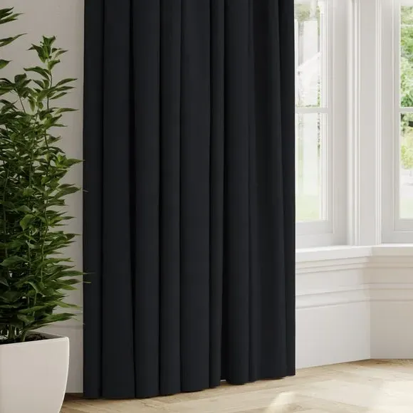 Made to Measure Fire Retardant Curtains - Sapphire