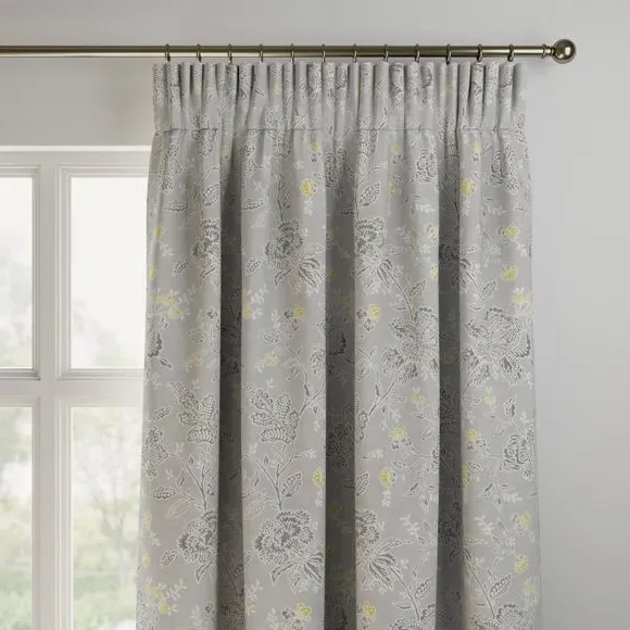 Made to Measure Fire Retardant Curtains - Slate
