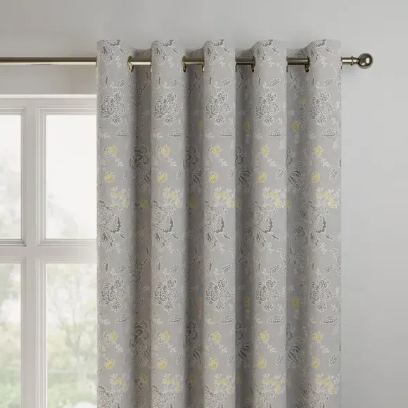 Made to Measure Fire Retardant Curtains - Slate
