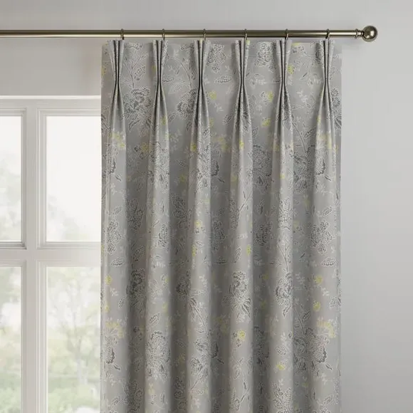 Made to Measure Fire Retardant Curtains - Slate