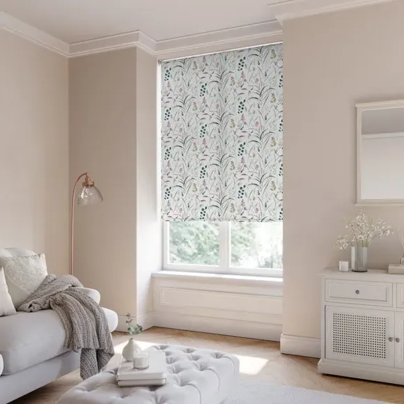 Made to Measure Roller Blind - Floral, Daylight