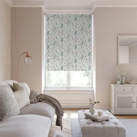 Made to Measure Roller Blind - Floral, Daylight image