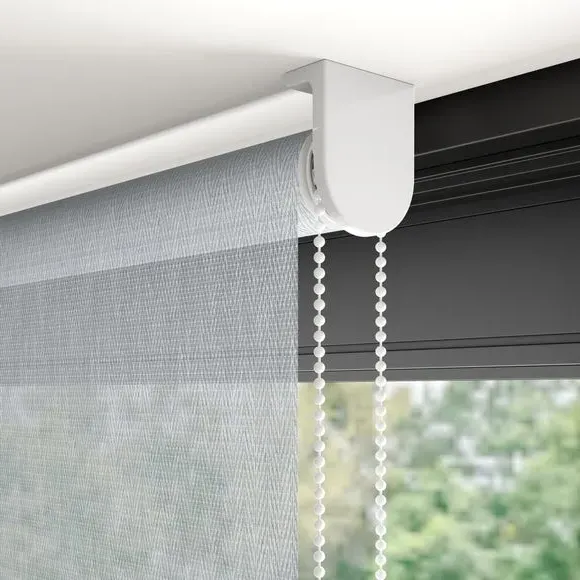 Made to Measure Roller Blind - Grey, Polyester