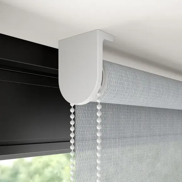 Made to Measure Roller Blind - Grey, Polyester