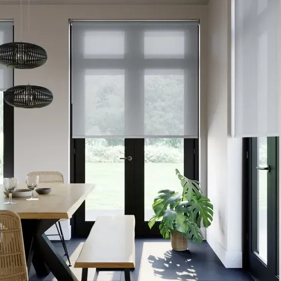 Made to Measure Roller Blind - Grey, Polyester image