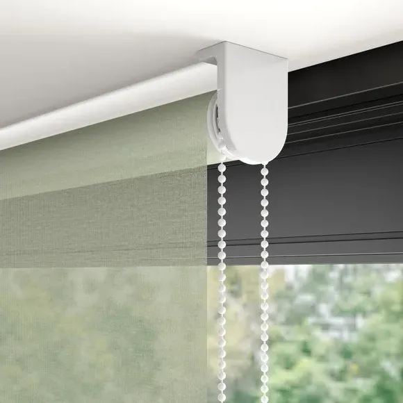 Made to Measure Roller Blind - Sage, Sheer