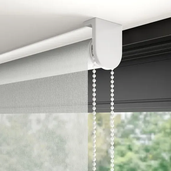 Made to Measure Roller Blind - White, Polyester