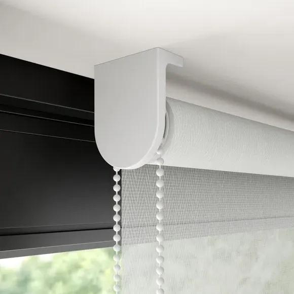 Made to Measure Roller Blind - White, Polyester