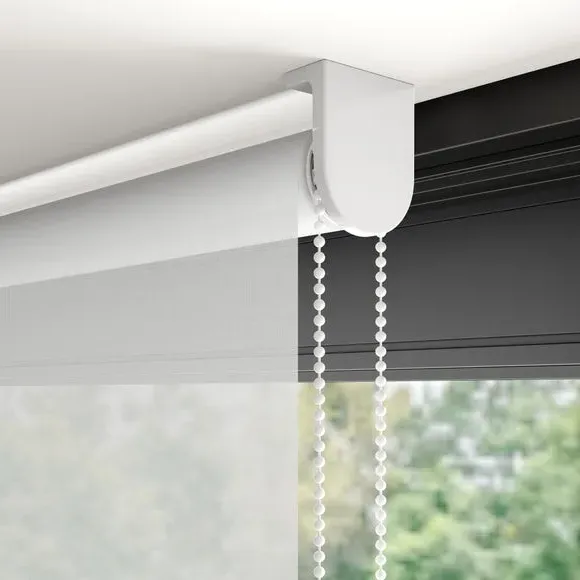 Made to Measure Roller Blind - White, Sheer