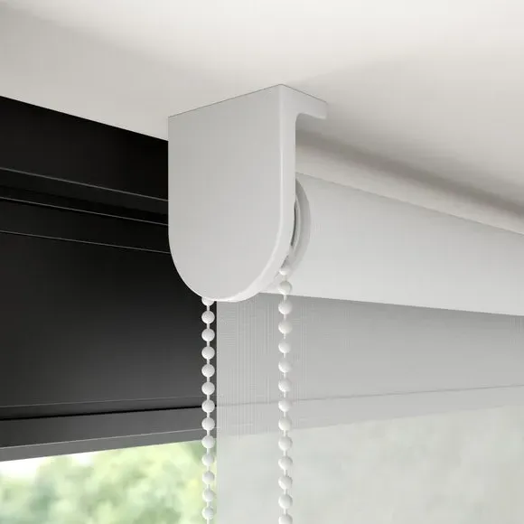 Made to Measure Roller Blind - White, Sheer