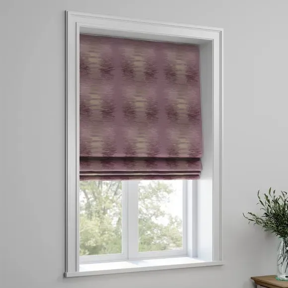 Made to Measure Roman Blind - Aubergine