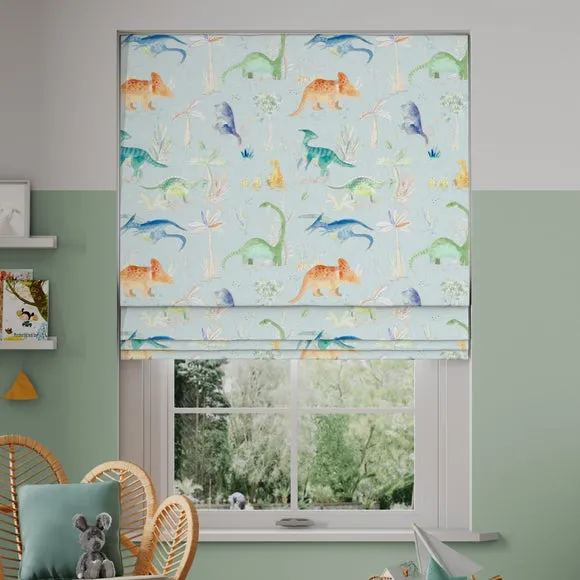 Made to Measure Roman Blind - Blue, Cotton image