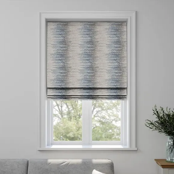 Made to Measure Roman Blind - Blue, Fabric