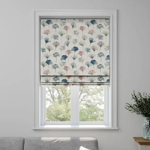 Made to Measure Roman Blind - Blush, Floral