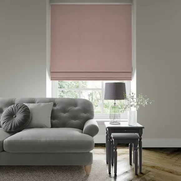 Made to Measure Roman Blind - Blush, Jacquard image