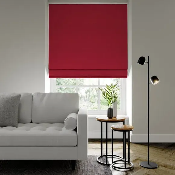 Made to Measure Roman Blind - Bordeaux, Cotton image