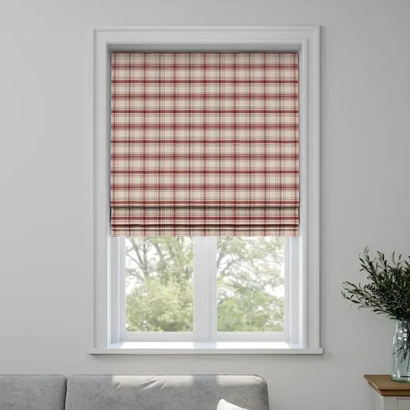 Made to Measure Roman Blind - Bordeaux, Fire