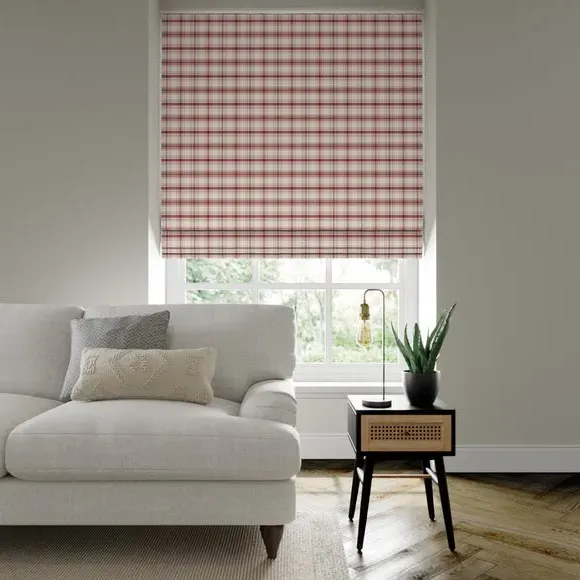 Made to Measure Roman Blind - Bordeaux, Fire