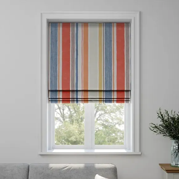 Made to Measure Roman Blind - Burnt Orange