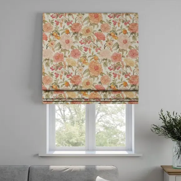 Made to Measure Roman Blind - Burnt Sienna, Cotton