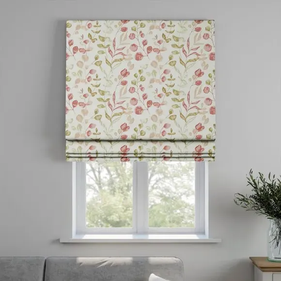 Made to Measure Roman Blind - Carnation, Polyester