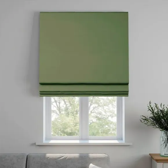 Made to Measure Roman Blind - Cedar, Cotton