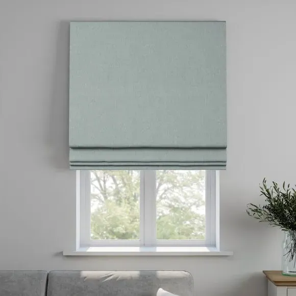 Made to Measure Roman Blind - Chambray, Polycotton