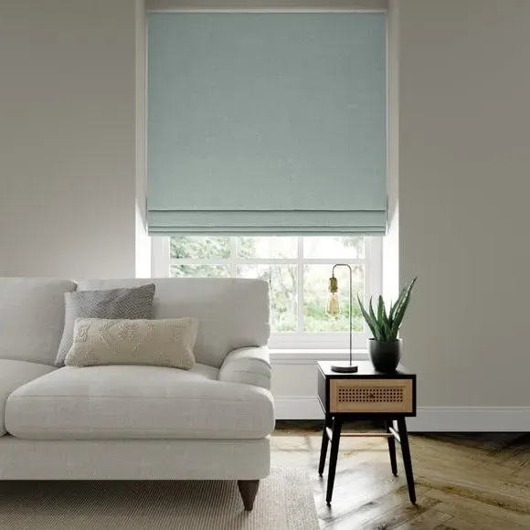 Made to Measure Roman Blind - Chambray, Polycotton