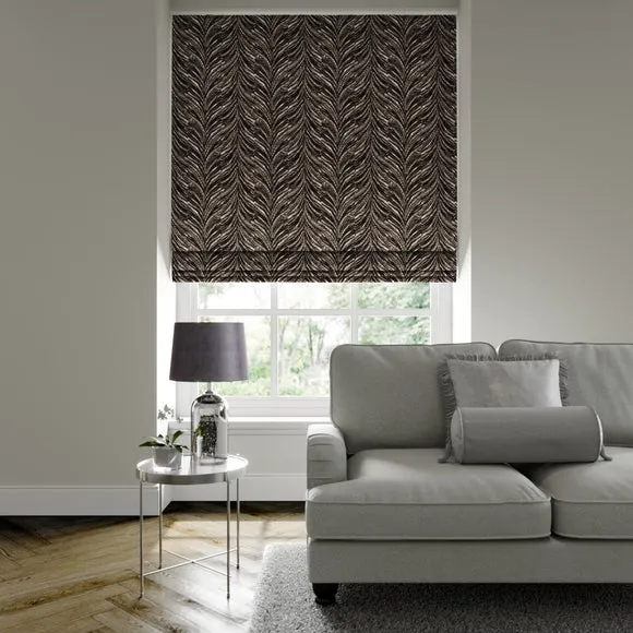 Made to Measure Roman Blind - Charcoal image
