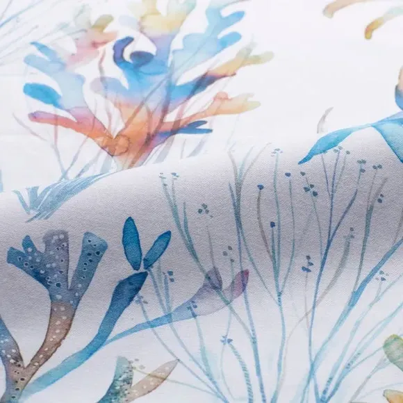 Made to Measure Roman Blind - Cobalt, Cotton