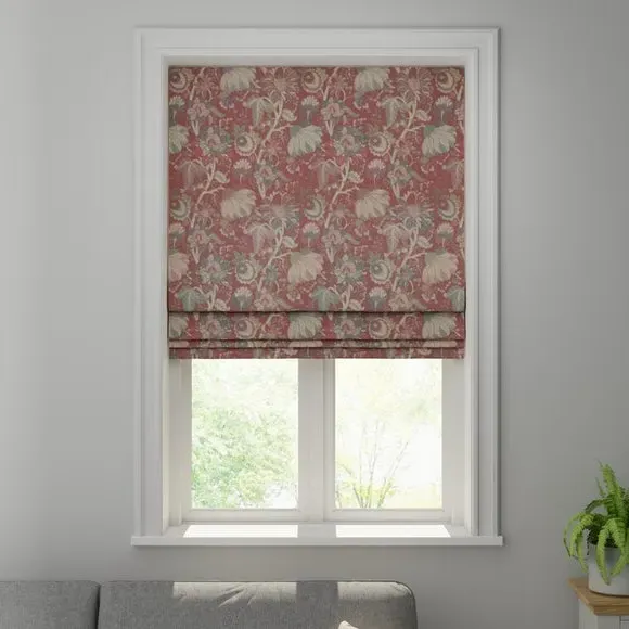 Made to Measure Roman Blind - Cranberry