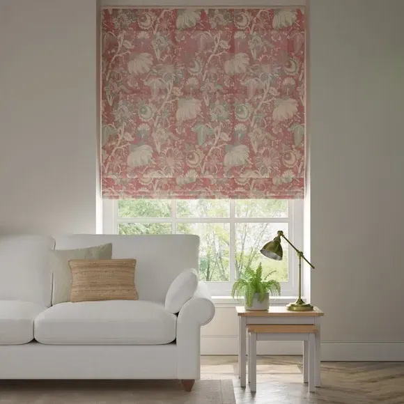 Made to Measure Roman Blind - Cranberry