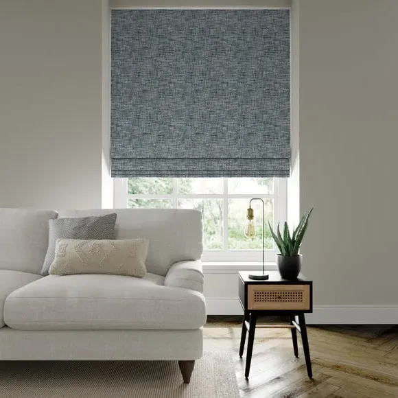Made to Measure Roman Blind - Denim, Recycled