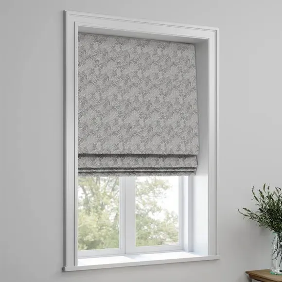 Made to Measure Roman Blind - Dove, Cotton