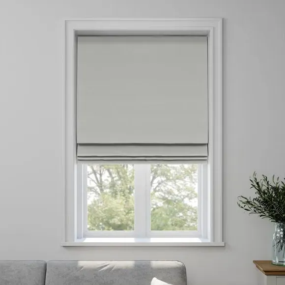 Made to Measure Roman Blind - Dove, Polyester