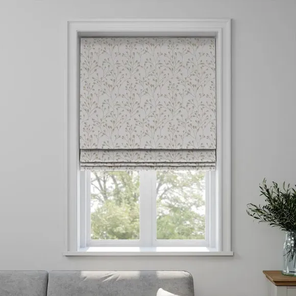 Made to Measure Roman Blind - Dove, Polyester image