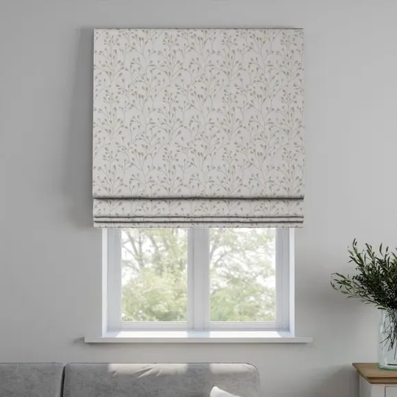 Made to Measure Roman Blind - Dove, Polyester