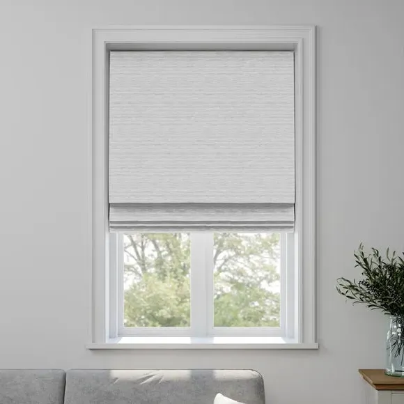 Made to Measure Roman Blind - Dove, Polyester